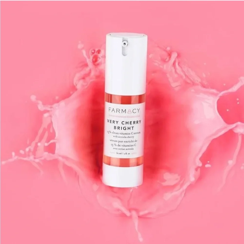 FARMACY Very Cherry Bright Face Serum 1oz $62 NIB CLEAN BEAUTY